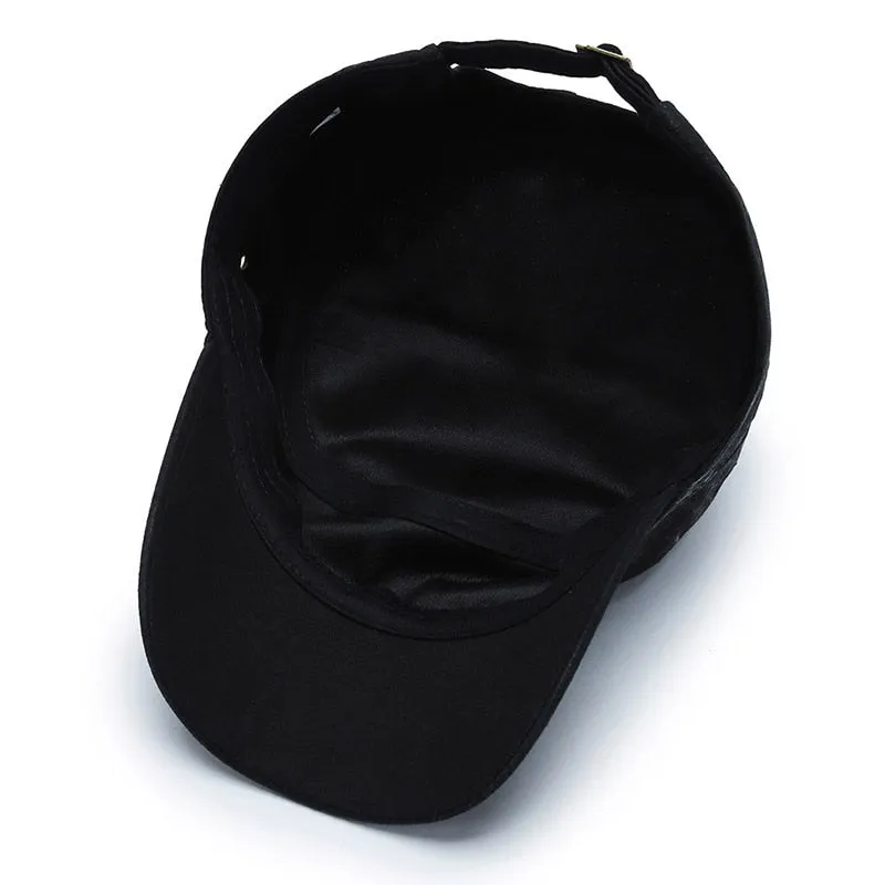 Brand Flat Top Caps for Men Outdoor Sun Visor Hats Bone Gorros Military Hat Black Trucker Hat