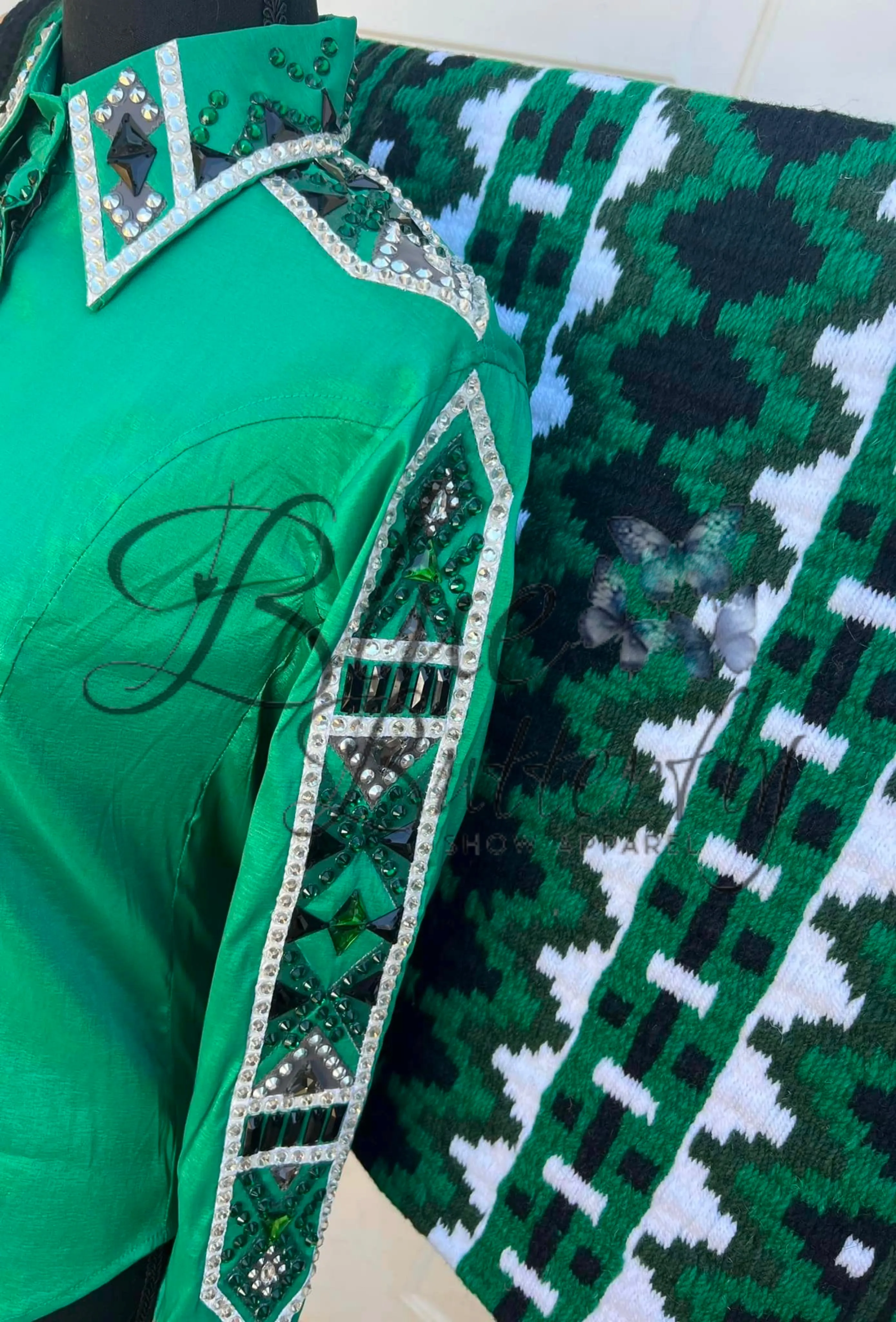 Green Taffeta Jesse