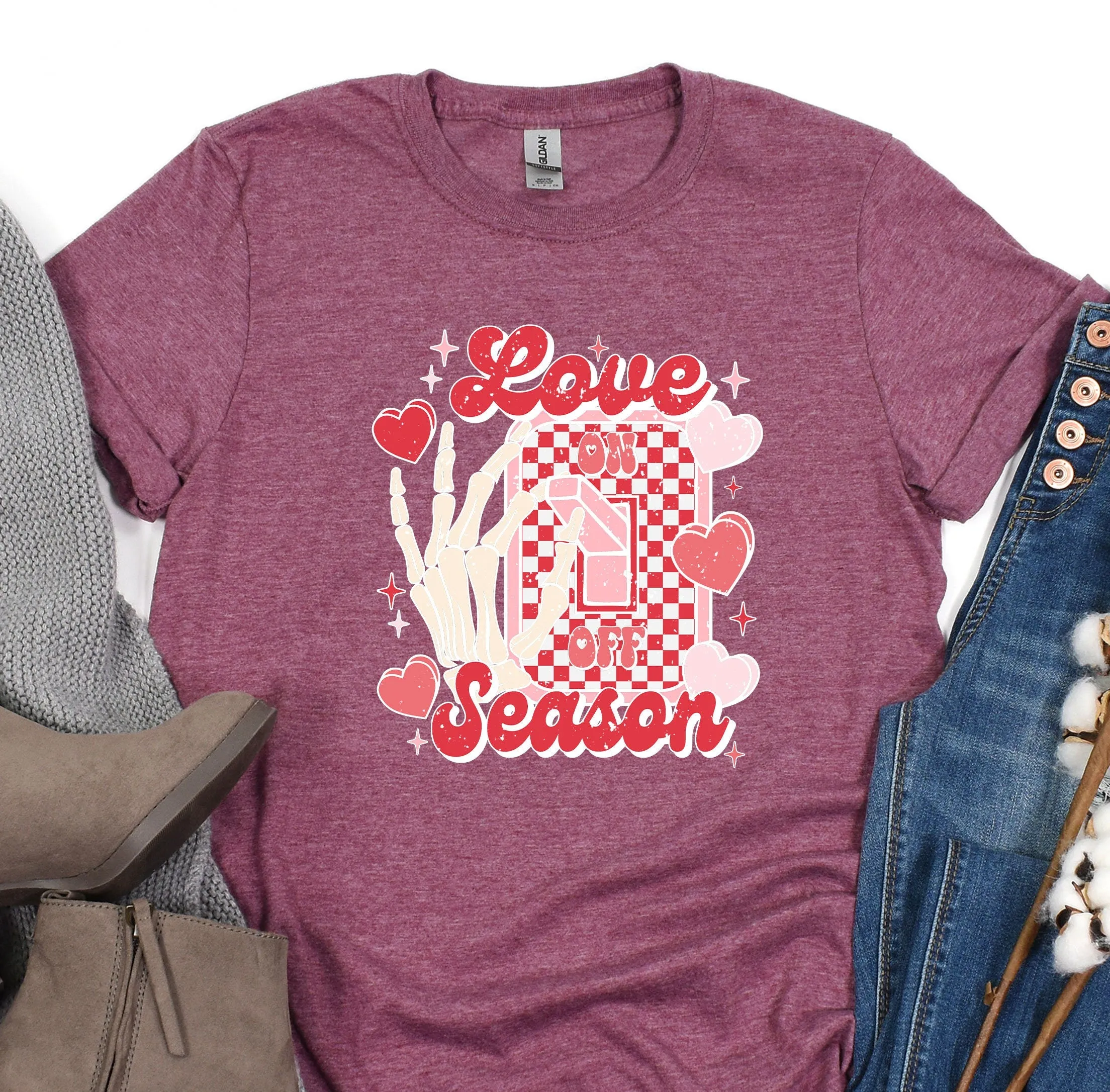 Love Season Valentines Shirt, Valentines Shirt, Valentines Day shirt, Cute Valentines Day Tee, Valentines Gift Tee, Gift for her