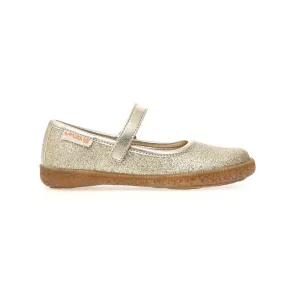 Naturino Girl's Pavia 86 Gold Glitter Mary Jane (Sizes 26-29)