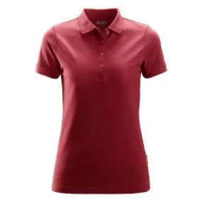 Snickers&#x20;2702&#x20;Women&#x27;s&#x20;Polo&#x20;Shirt&#x20;-&#x20;Chili&#x20;Red